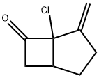 Bicyclo[3.2.0]heptan-6-one,  5-chloro-4-methylene-