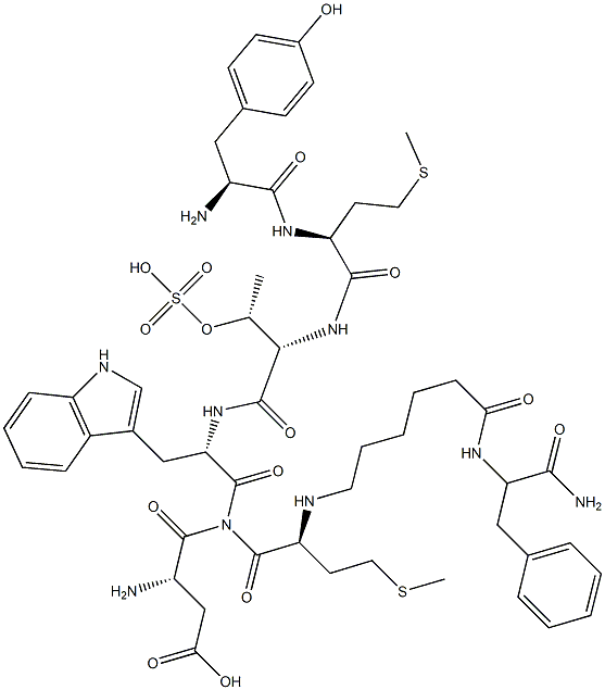 cholecystokinin (31-39), Thr(34)-Ahx(37)-