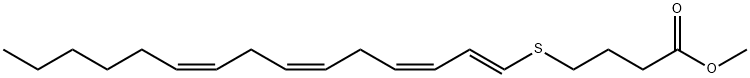 methyl 5-thia-6,8,11,14-eicosatetraenoate