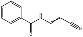 Benzamide,  N-(2-cyanoethenyl)-