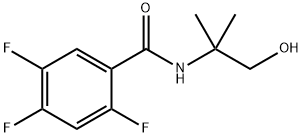2,4,5-TRIFLUORO-N-(1-HYDROXY-2-METHYLPROPAN-2-YL)BENZAMIDE