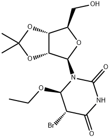 5-bromo-6-ethoxy-5,6-dihydro-2',3'-isopropylidine-beta-ribofuranosyluracil