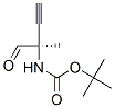 Carbamic acid, (1-formyl-1-methyl-2-propynyl)-, 1,1-dimethylethyl ester, (R)-