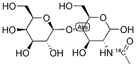N-(ACETYL-1-14C)-LACTOSAMINE