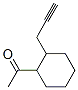 Ethanone, 1-[2-(2-propynyl)cyclohexyl]- (9CI)