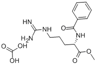 N-苯甲酰基-L-精氨酸甲酯碳酸盐