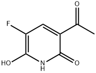 2(1H)-Pyridinone, 3-acetyl-5-fluoro-6-hydroxy- (9CI)