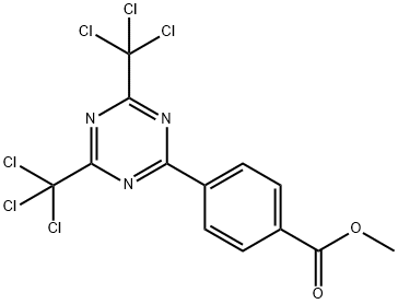 4-(4,6-双(三氯甲基)-1,3,5-三嗪-2-基)苯甲酸甲酯