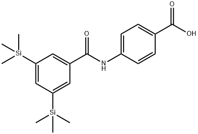 4-[[3,5-二(三甲基硅烷基)苯甲酰基]氨基]苯甲酸
