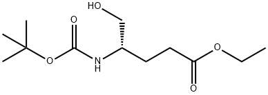 (4S)-4-[[(1,1-Dimethylethoxy)carbonyl]amino]-5-hydroxypentanoic acid ethyl ester