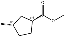 Cyclopentanecarboxylic acid, 3-methyl-, methyl ester, cis- (9CI)