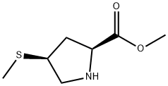 L-Proline, 4-(methylthio)-, methyl ester, cis- (9CI)