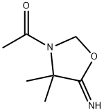 5-Oxazolidinimine, 3-acetyl-4,4-dimethyl- (9CI)