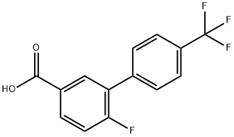 4-Fluoro-3-(4-trifluoromethylphenyl)benzoic acid
