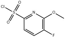 5-fluoro-6-Methoxypyridine-2-sulfonyl chloride