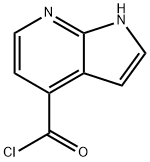 1H-pyrrolo[2,3-b]pyridine-4-carbonyl chloride