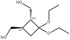 反式1,2-二甲羟基-3,3-二乙氧基环丁烷