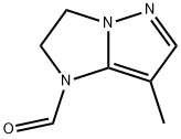 1H-Imidazo[1,2-b]pyrazole-1-carboxaldehyde, 2,3-dihydro-7-methyl- (9CI)