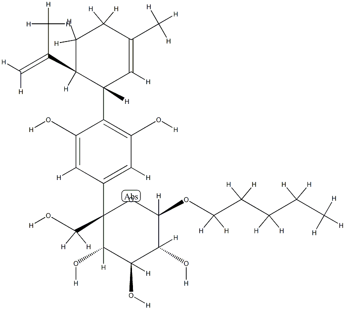 5''-hydroxycannabidiol glucoside