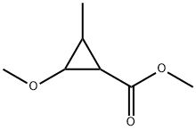 Cyclopropanecarboxylic acid, 2-methoxy-3-methyl-, methyl ester (9CI)