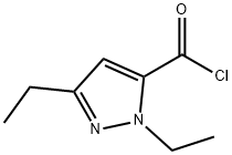 1H-Pyrazole-5-carbonyl chloride, 1,3-diethyl- (9CI)