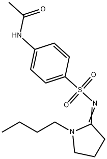 N-[4-[(1-butylpyrrolidin-2-ylidene)amino]sulfonylphenyl]acetamide