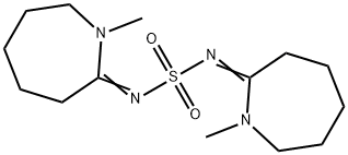 1-methyl-N-[(1-methylazepan-2-ylidene)amino]sulfonyl-azepan-2-imine