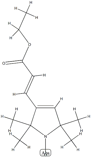 ethyl 3-(2,2,5,5-tetramethylpyrrollinyl-1-oxyl)propen-2-oate