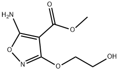 4-Isoxazolecarboxylicacid,5-amino-3-(2-hydroxyethoxy)-,methylester(9CI)