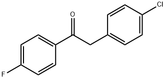 2-(4-氯苯基)-1-(4-氟苯基)乙酮