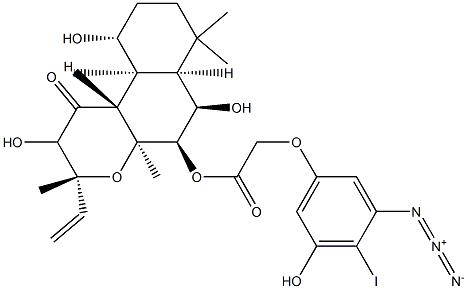 7-forskolinyl-2-(3-azido-5-hydroxy-4-iodophenoxy)acetate