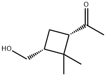 Ethanone, 1-[(1S,3R)-3-(hydroxymethyl)-2,2-dimethylcyclobutyl]- (9CI)