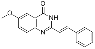 6-methoxy-2-styrylquinazolin-4(3H)-one