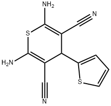 2,6-二氨基-4-(噻吩-2-基)-4H-硫代吡喃-3,5-二甲腈