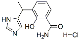 2-hydroxy-3-[1-(3H-imidazol-4-yl)ethyl]benzamide hydrochloride