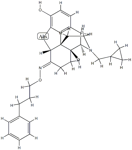 6-(3-phenylpropyl)oximino naltrexone