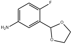 3-(1,3-dioxolan-2-yl)-4-fluoro-Benzenamine