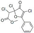 methyl 2-chloro-2-(2,4-dichloro-3-oxo-5-phenyl-2-furyl)acetate