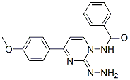 N-[2-Hydrazono-4-(4-methoxyphenyl)-1H,2H-pyrimidin-1-yl]-benzamide