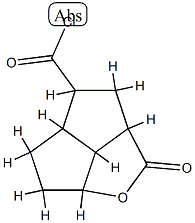 2H-Pentaleno[1,6-bc]furan-4-carbonyl chloride, octahydro-2-oxo-, (2aalpha,4beta,4aalpha,6aalpha,6balpha)- (9CI)