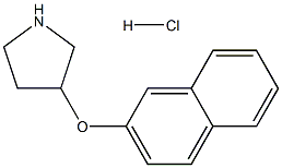 2-NAPHTHYL 3-PYRROLIDINYL ETHER HYDROCHLORIDE