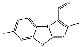 7-FLUORO-2-METHYLIMIDAZO[2,1-B]BENZOTHIAZOLE-3-CARBOXALDEHYDE