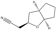 2H-Cyclopenta[b]furan-2-acetonitrile,hexahydro-,(2-alpha-,3a-bta-,6a-bta-)-(9CI)