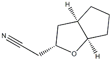 2H-Cyclopenta[b]furan-2-acetonitrile,hexahydro-,(2-alpha-,3a-alpha-,6a-alpha-)-(9CI)