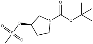 (R)-1-BOC-3-甲磺酰氧基吡咯烷