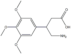 3,4,5三甲氧基-Β-氨基甲基苯丙酸