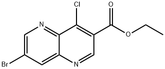 ethyl 7-bromo-4-chloro-1,5-naphthyridine-3-carboxylate