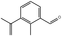 Benzaldehyde, 2-methyl-3-(1-methylethenyl)- (9CI)