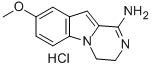 8-Methoxy-3,4-dihydropyrazino(1,2-a)indol-1-amine monohydrochloride