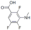Benzoic acid, 2,4,5-trifluoro-3-(methylamino)- (9CI)
